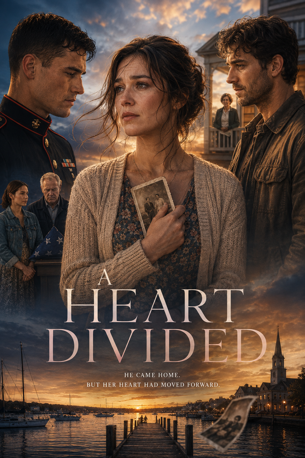 A Heart Divided original film concept poster